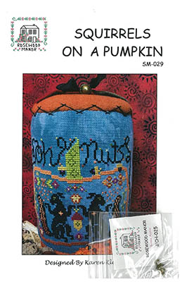 Squirrels On A Pumpkin WithCharm